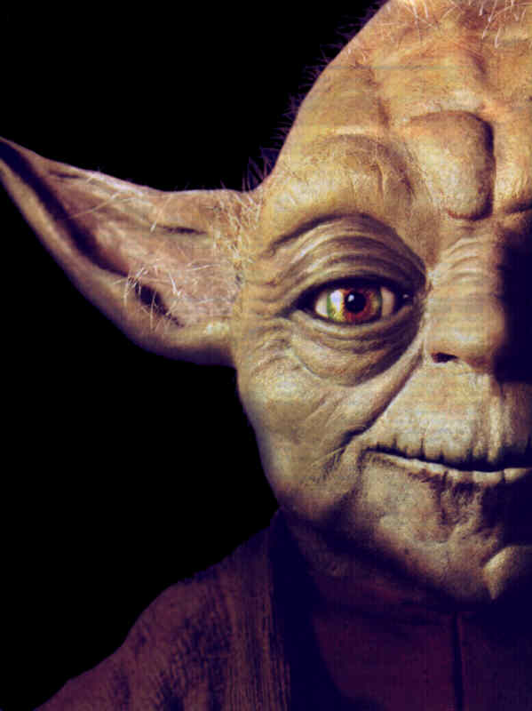 The Yoda pic from the 1995 Return of the Jedi video box