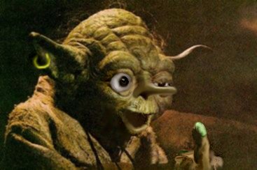Yoda on a bad day