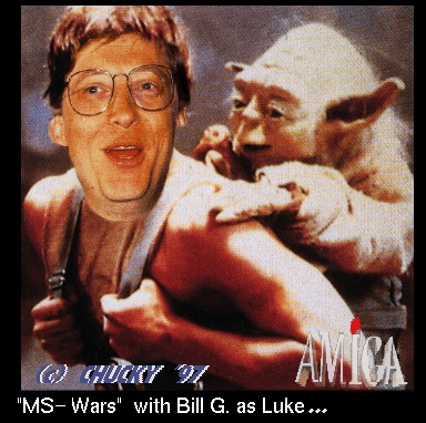 Microsoft Wars with Bill Gates as Luke