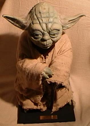 Lifesize Yoda Replica