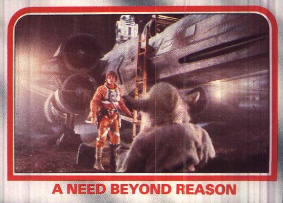 The Empire Strikes Back 1980 Red Border Card 72