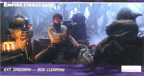 The Empire Strikes Back Widevision Card 54