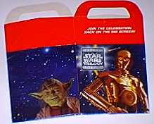 Yoda and C-3PO Happy Meal type box