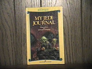 My Jedi Journal diary with Yoda on the cover