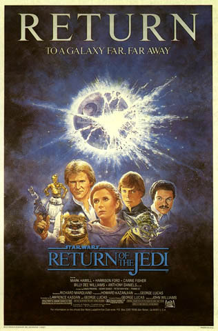 A Return of the Jedi re-release poster