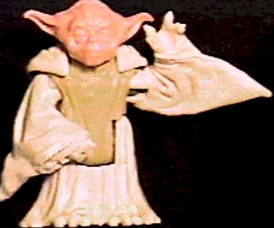 Prototype of an Episode I Yoda toy
