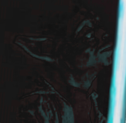 Yoda with a lightsaber