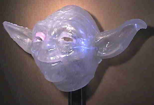 Prototype Interactive Yoda head