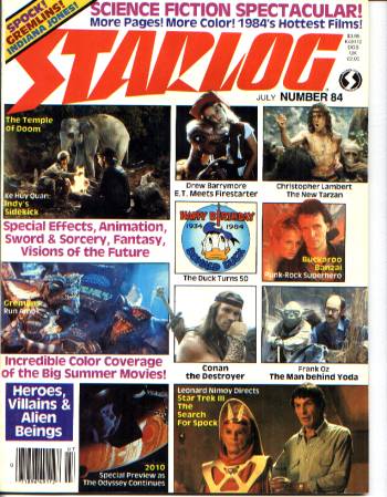 Starlog Magazine with Yoda on the cover