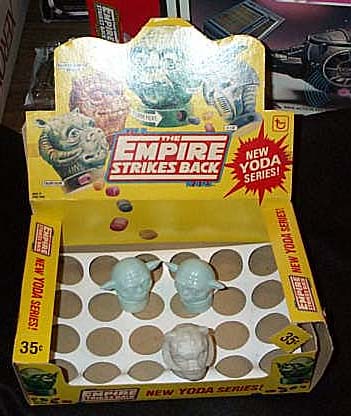 Empire Strikes Back candy head box opened