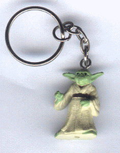 Yoda keychain