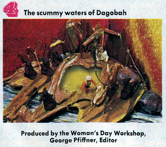 Another image from the Woman's Day Dagobah Playset