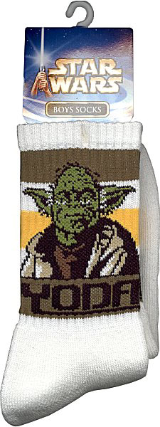 Attack of the Clones Yoda socks