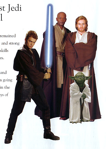 Scan of Yoda and other Jedi from Attack of the Clones