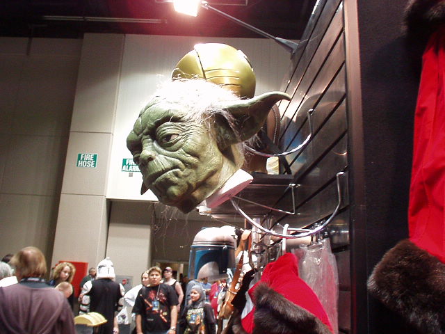 Rubies Yoda mask from Celebration 2