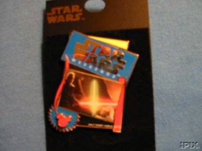 Disney Star Wars Weekends Yoda and Dooku pin
