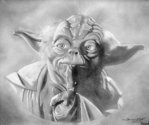 Phantom Menace Yoda sketch