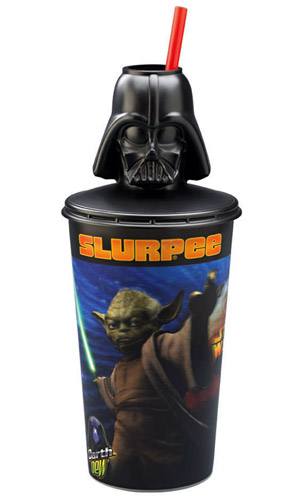 Yoda Slurpee cup