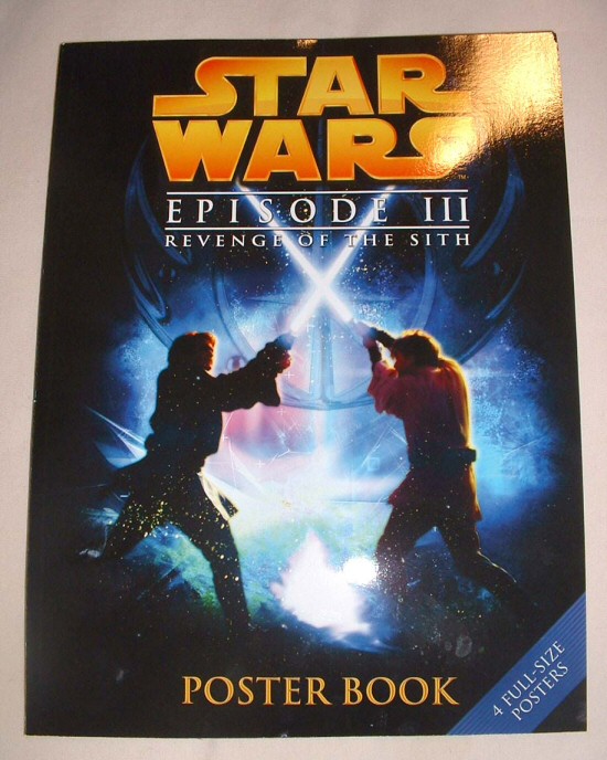Revenge of the Sith Kelloggs poster book - front