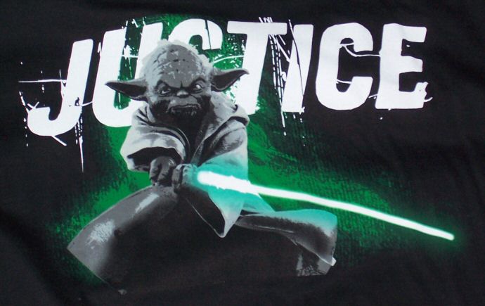 Justice t-shirt - logo