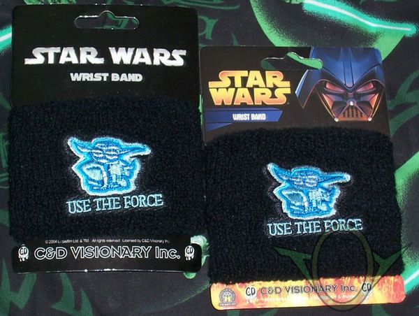C&D Visionary Inc - Use the Force wristband - both cards