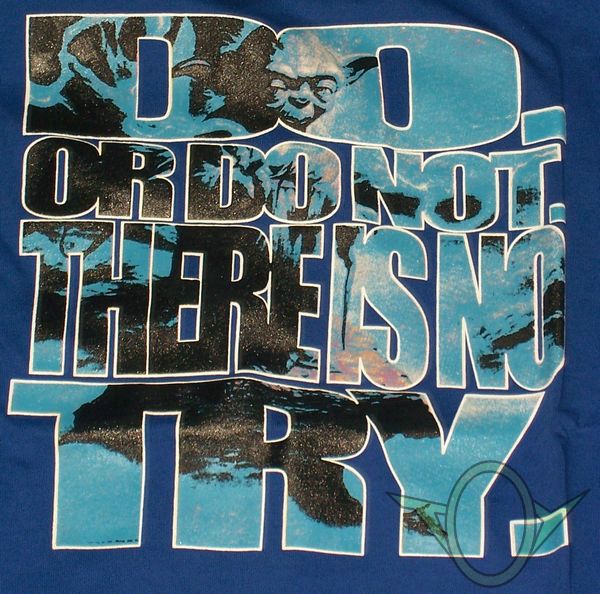 Celebration IV - ''Do.  Or Do Not...'' shirt' - front logo