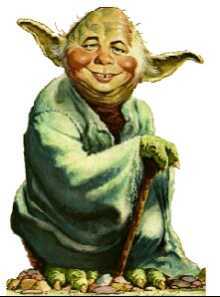 A picture of the Yoda on the cover of a Mad Magazine