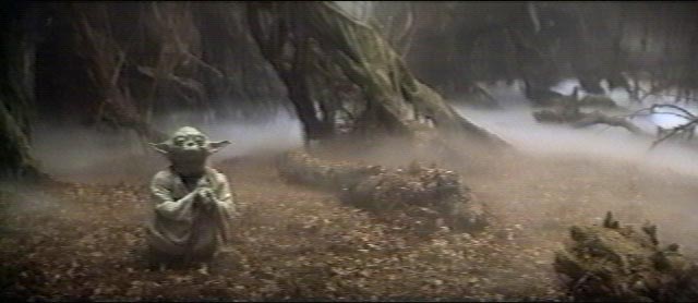 Yoda's lonely on Dagobah