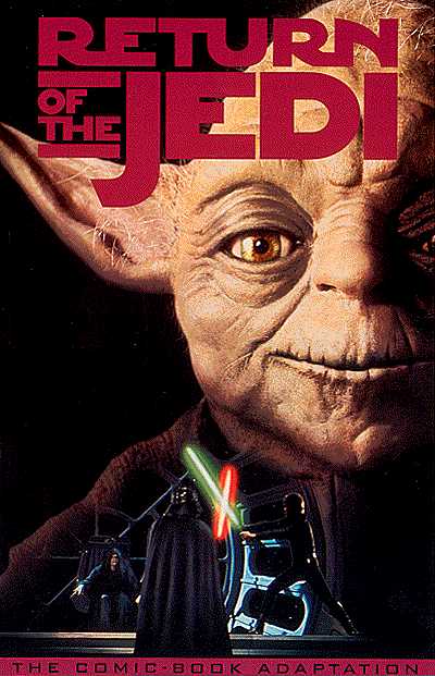 Cover of the comic book adaptation of Return of the Jedi (1995)