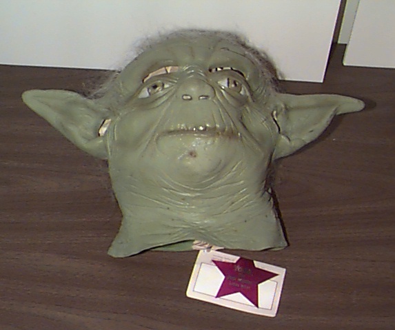 Original Ben Cooper Yoda mask