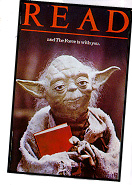 Yoda read poster