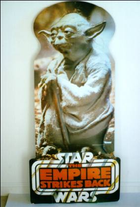 Empire Strikes Back Yoda display