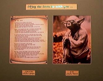 Yoda picture and Jedi Creed