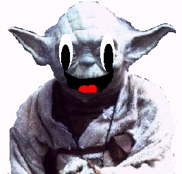 One weird Yoda picture