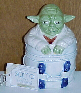 Sigma Yoda candy jar