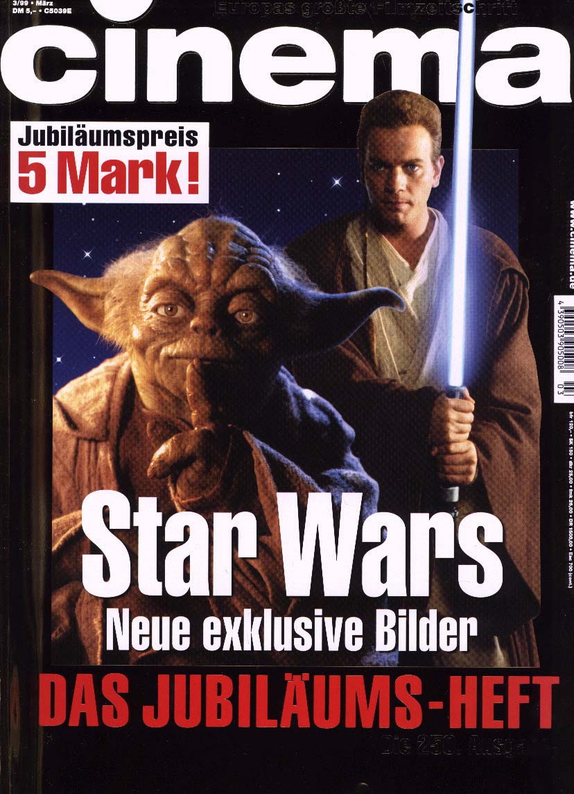 The cover of the German Cinema Magazine (courtesy of Counting Down)