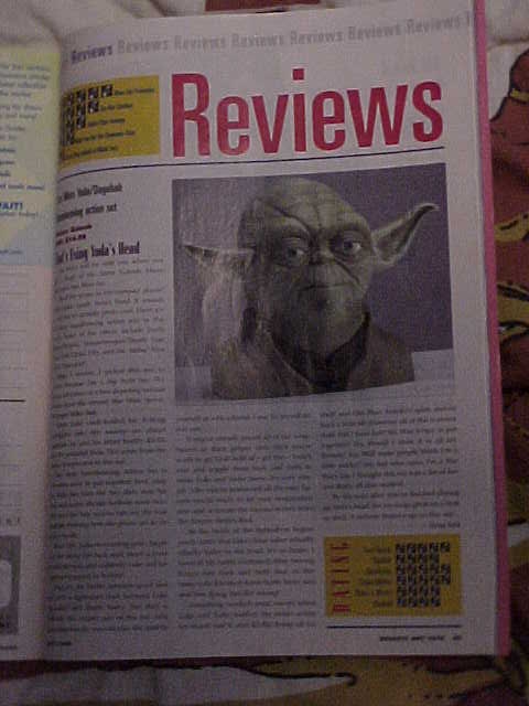Review of the Yoda / Dagobah transforming head playset (from Beckett Collectibles)