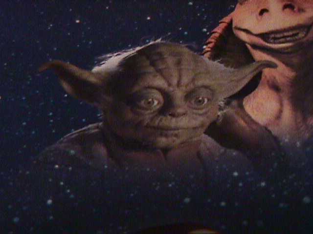 Yoda picture from Pizza Hut advertisement