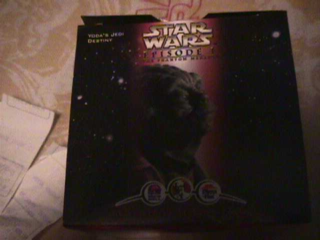 Front of Yoda's Jedi Destiny box