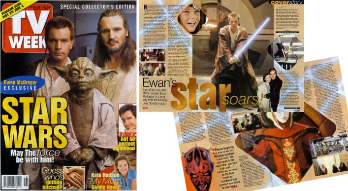 Yoda on the cover of the May 29 to June 4 TV Week from Australia