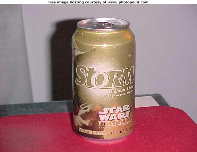 'Storm' side of Gold Yoda Storm can