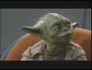 A picture of Yoda from CTV