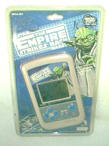 Empire Strikes Back electronic game in plastic packaging