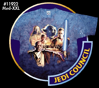 Episode I Yoda/Jedi shirt by Liquid Blue