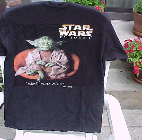 Episode I 'Read, you will!' t-shirt