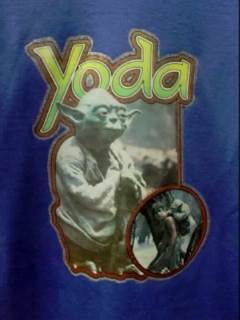 Design from below Yoda shirt