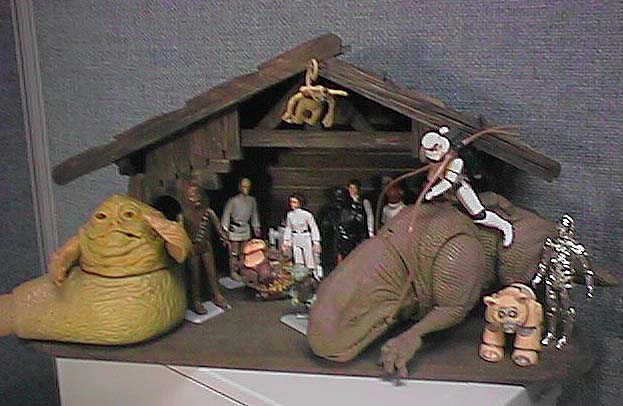 Star Wars nativity scene