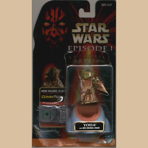 Episode I Yoda with 'Episode I' on the card