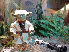 Interactive Yoda on Dagobah