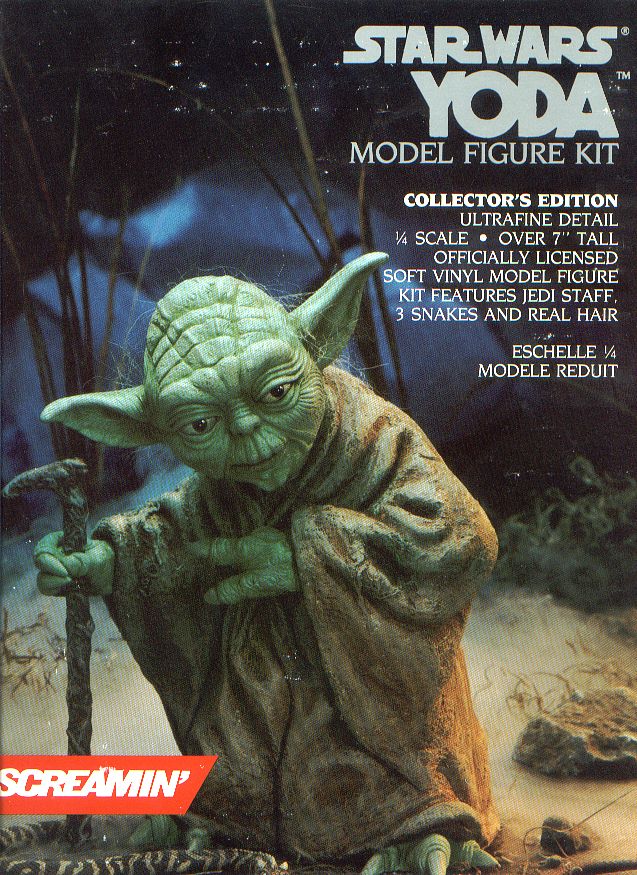 Screamin' Yoda model kit